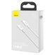 Кабель Baseus Superior Series Type-C to IP PD 20W 1m White (CATLYS-A02) [802561], фото 2