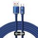 Кабель Baseus Crystal Shine Series Fast Charging Data Cable USB to Type-C 100W 2m Blue (CAJY000503) [805446], фото 1