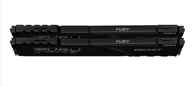 Модуль пам`ятi DDR4 2x32GB/3200 Kingston Fury Beast Black (KF432C16BBK2/64) [606171]