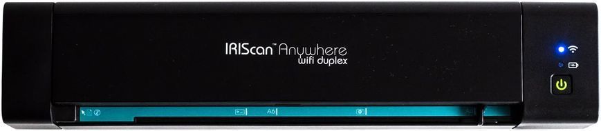 Сканер A4 Canon IRIScan Anywhere 6 WIFI Duplex(1200dpi 15стор/хв USB microSD мобільний чорний) (461854) [401697]