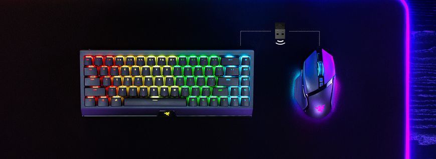 Миша Razer Basilisk V3 Pro, RGB, USB-A/WL/BT, чорний (RZ01-04620100-R3G1) [104045]