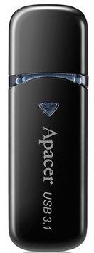 Накопичувач Apacer 128GB USB 3.2 Type-A AH355 Чорний (AP128GAH355B-1) [110166]