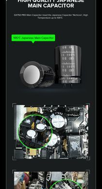 Блок живлення GAMEMAX (GX-750 PRO BK (ATX3.0 PCIe5.0)) [303190]