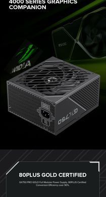 Блок живлення GAMEMAX (GX-750 PRO BK (ATX3.0 PCIe5.0)) [303190]