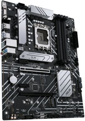 Материнcька плата ASUS PRIME B660-PLUS D4 s1700 B660 4xDDR4 M.2 HDMI DP D-Sub ATX (90MB18X0-M1EAY0) [110189]