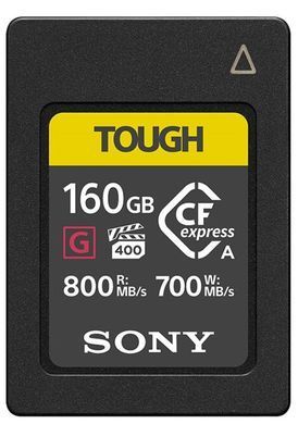 Карта пам'яті Sony CFexpress Type A 160GB R800/W700MB/s Tough (CEAG160T.SYM) [109674]