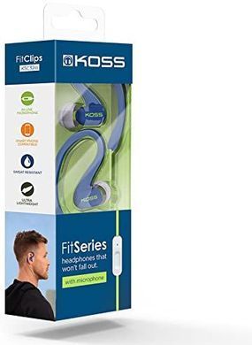 Навушники In-Ear Koss KSC32iB, 3.5 mini-jack, Mic, Синій (194944.101) [17212]