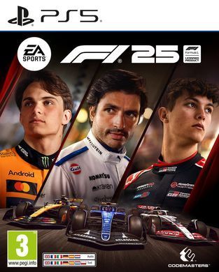 Гра консольна PS5 EA SPORTS F1 25, BD диск (5030937125380) [106277]