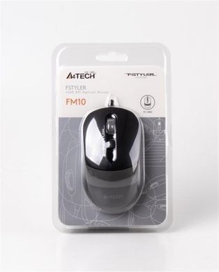 Миша A4Tech FM10 Black/Grey (FM10 (Grey)) [606366]