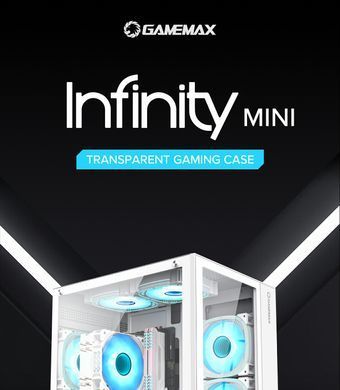 Корпус для ПК GAMEMAX (Infinity Mini White) [303352]