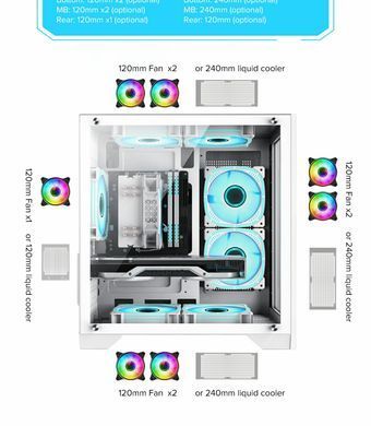 Корпус для ПК GAMEMAX (Infinity Mini White) [303352]