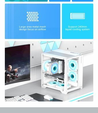 Корпус для ПК GAMEMAX (Infinity Mini White) [303352]