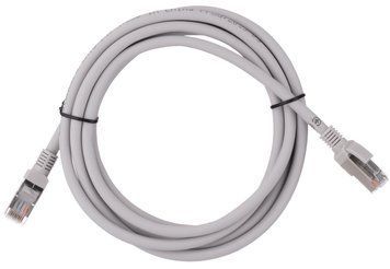 Патч-корд 2E САТ 6, FTP, 2м, 26AWG, RJ45, 7/0.16, Cu, LSZH, сірий (2E-PC6CU-FTP2LSZH-GRY) [109890]