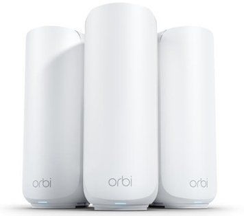 Система WiFi-Mesh NETGEAR Orbi RBE373 BE5000, 3мод, білий (RBE373-100EUS) [112893]