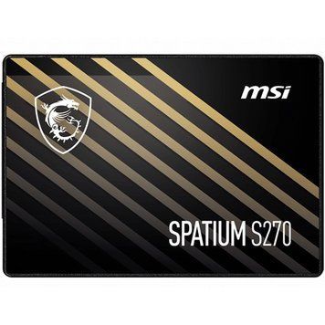 Накопичувач SSD 240GB MSI Spatium S270 2.5" SATAIII 3D TLC (S78-440N070-P83) [607902]