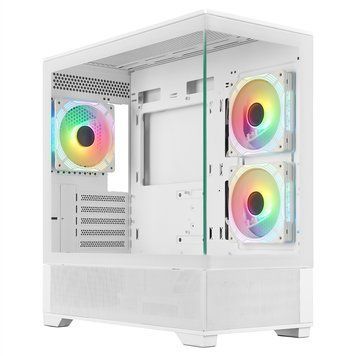 Корпус Prologix (AXON GM-03AW Glass White) [608773]