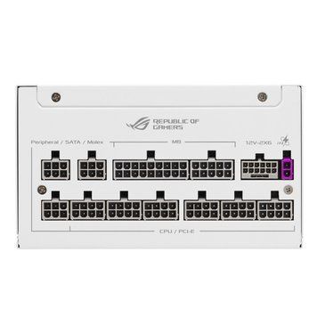 Блок живлення Asus ROG Strix 1000W Platinum White Edition (90YE00W4-B0NA00) [610924]