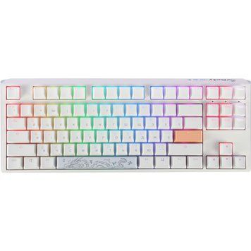 Клавіатура Ducky One 3 TKL Cherry MX Blue RGB UA USB White (DKON2187ST-CUAPXPWWWSC1) [614116]