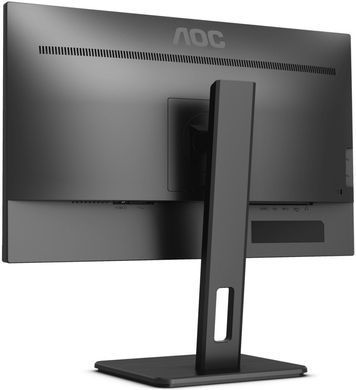 Монітор TFT 27" AOC, IPS, 4K, HDMI, DP, USB 3.2 хаб, Pivot, колонки, чорний (U27P2) [400805]