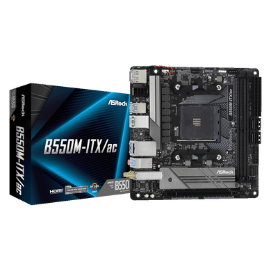 Материнська плата ASROCK (B550M-ITX/AC) [303030]