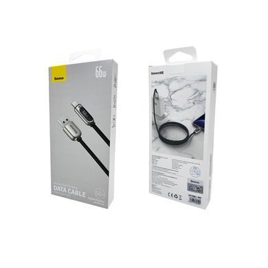 Кабель Baseus Display Fast Charging Data Cable USB to Type-C 66W 2m Green (CASX020106) [802243]