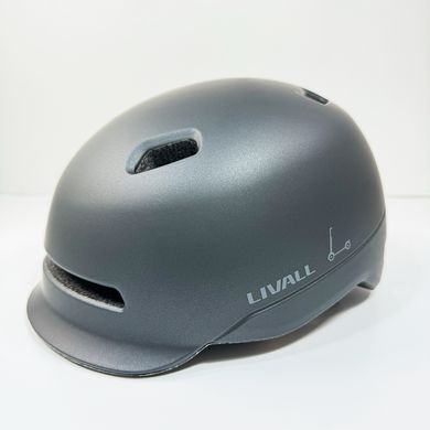 Захисний шолом Livall C20 (L) Midnight Black (57-61см), сигнал стопів (LIV-000C20-5342) [80045]