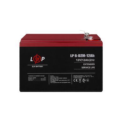 Тяговий свинцево-кислотний AGM акумулятор LP 6-DZM-12 Ah (LP3536) [900217]