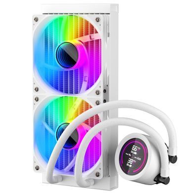 Система водяного охолодження 1stPlayer TS4-240 White (TS4-240-WH) [609138]