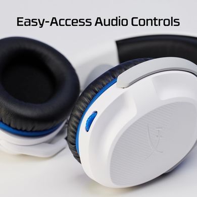Гарнітура HyperX Cloud Stinger 2 PS4/PS5, mini-jack, біло-синій (75X29AA) [107373]