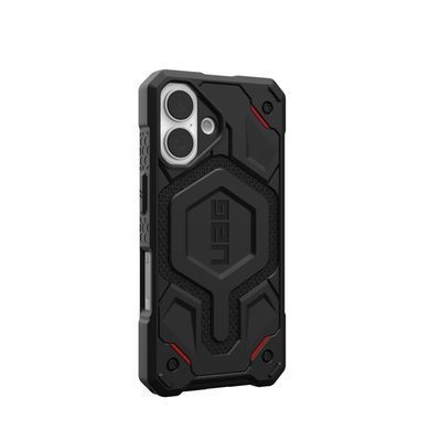 Чохол-накладка Urban Armor Gear Monarch Pro Magsafe для Apple iPhone 16 Kevlar Black (114458113940) [615781]