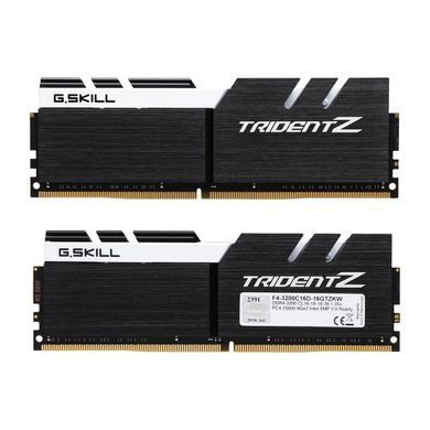 Модуль пам`ятi DDR4 2x8GB/3200 G.Skill Trident Z (F4-3200C16D-16GTZKW) [613647]
