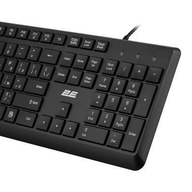 Комплект клавіатура та миша 2E MK405 USB-A, EN/UK, чорний (2E-MK405UBK_UA) [103605]