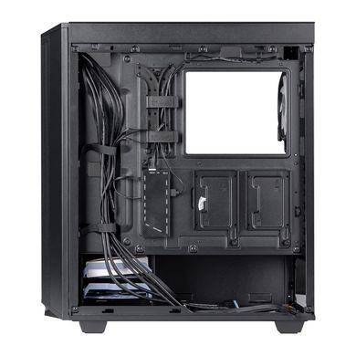 Корпус Prologix E122 Tempered Glass&Mesh Black (E122 Black) [608709]