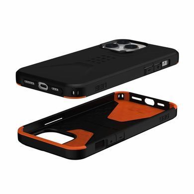 Чохол-накладка Urban Armor Gear Civilian для Apple iPhone 14 Pro Max Black (114043114040) [601694]