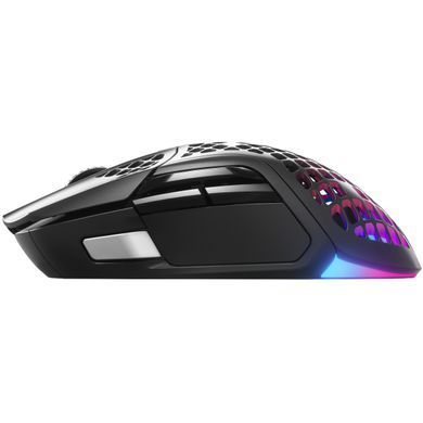 Мишка SteelSeries Aerox 5 Wireless RGB, 18000dpi., 9кн., чорна (62406) [401320]