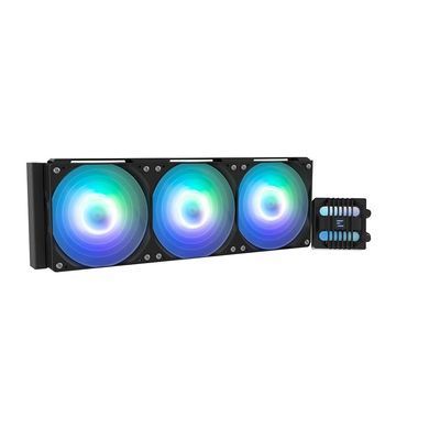 Система рідинного оxолодження Zalman Alpha 2SE A236ARGB, LGA1851, 1700, 1200, 115x, AM5, AM4, TDP 350W, чорний (ALPHA2SEA36BLACK) [113170]
