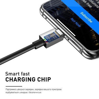 Кабель Luxe Cube USB Type-C - USB Type-C (M/M), 3 А, 2 м, черный (8886888698469) [603804]