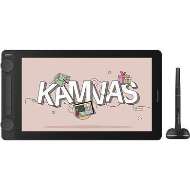 Графічний монітор Huion 13,3" Kamvas 13 G3, DP, USB-C, чорний (GS1333) [112774]