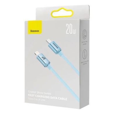 Кабель Baseus Gem Fast-Charging Data Cable USB-C to iP 20W 2m Galaxy Blue (P10373001311-01) [802556]