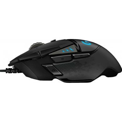 Мишка Logitech G502 Hero High Performance Gaming Mouse 11кн., 12000 dpi, чорна (910-005474) [403322]