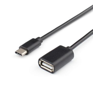 Кабель ATcom USB 2.0AF - Type-C OTG, 0.1м, пакет (14716) [603602]