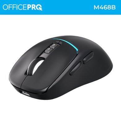 Миша бездротова OfficePro Black (M468B) [615520]