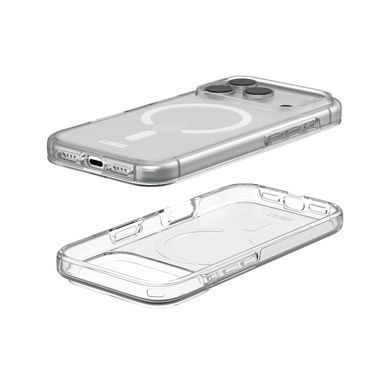 Чохол UAG для iPhone 17 Pro, Scout Clear MagSafe, Ice/White (114558114341) [111298]