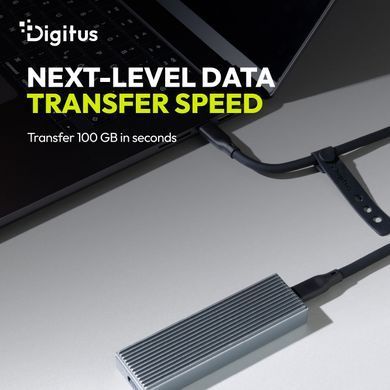Кабель DIGITUS USB-C > USB-C заряджання/синхронізації, USB4 2.0, 80G, 240W, 16K, силіконовий, 1.5м, чорний (AK-300350-015-S) [114552]