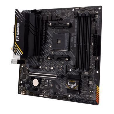 Материнcька плата ASUS TUF GAMING A520M-PLUS WIFI sAM4 A520 4xDDR4 HDMI DVI D-Sub Wi-Fi BT mATX (90MB17F0-M0EAY0) [109065]