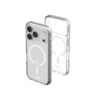 Чохол UAG для iPhone 17 Pro, Scout Clear MagSafe, Ice/White (114558114341) [111298]