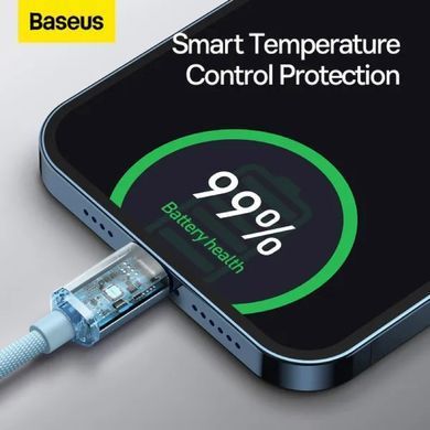 Кабель Baseus Gem Fast-Charging Data Cable USB-C to iP 20W 2m Galaxy Blue (P10373001311-01) [802556]
