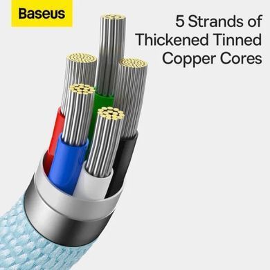 Кабель Baseus Gem Fast-Charging Data Cable USB-C to iP 20W 2m Galaxy Blue (P10373001311-01) [802556]