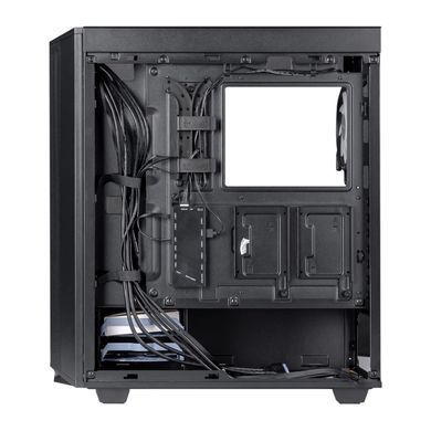 Корпус Prologix E122 Tempered Glass&Mesh Black (E122 Black) [608709]