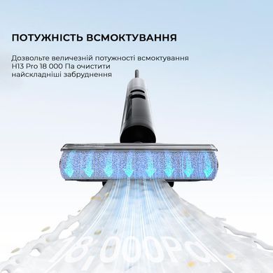 Акумуляторний миючий пилосос Dreame H13 Pro (HHR27C) [502203]